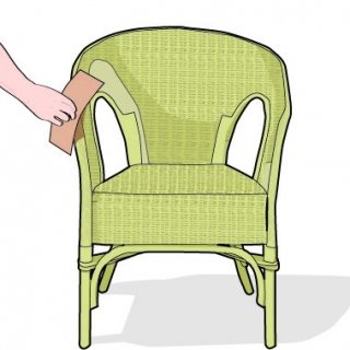 2. Se il materiale è molto deteriorato, si può carteggiare la superficie con un foglio di carta vetrata a grana molto fine e provvedere nuovamente a togliere la polvere come descritto al punto sopra. 2. Se il materiale è molto deteriorato, si può carteggiare la superficie con un foglio di carta vetrata a grana molto fine e provvedere nuovamente a togliere la polvere come descritto al punto sopra.