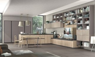 cucina con penisola Immagina Lux di Cucine Lube cucina con penisola Immagina Lux di Cucine Lube
