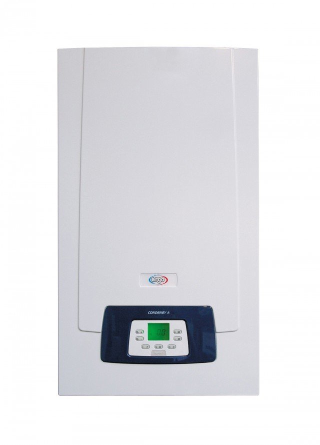 Con potenza termica nominale 24 kW, Condensy A 24 SE di Argoclima (www.argoclima.com) misura L 45 x P 34,5 x H 76 cm. Con potenza termica nominale 24 kW, Condensy A 24 SE di Argoclima (www.argoclima.com) misura L 45 x P 34,5 x H 76 cm.