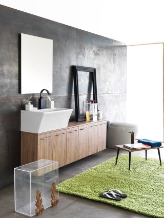 mobile lavabo di Xilon in Rovere Lux mobile lavabo di Xilon in Rovere Lux