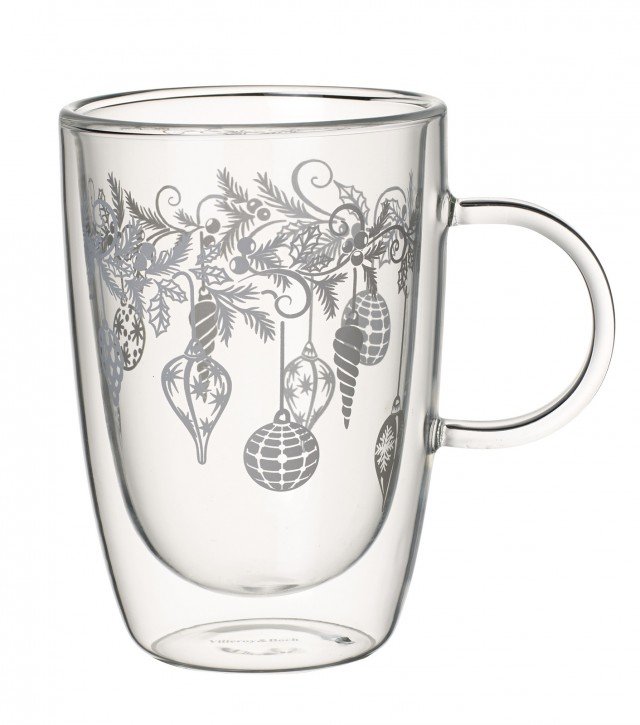 tazza Palla Natale in vetro borosilicato di Villeroy & Boch tazza Palla Natale in vetro borosilicato di Villeroy & Boch