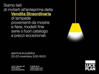 Luceplan_vendita speciale Luceplan_vendita speciale