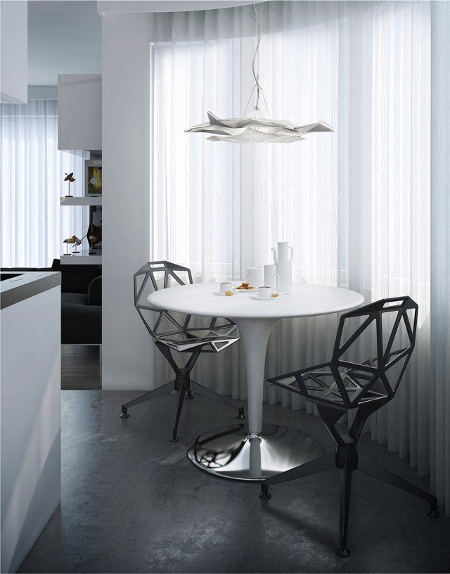 lampada a sospensione Serie Sierra di Metal Lux a led in ceramica bianca lampada a sospensione Serie Sierra di Metal Lux a led in ceramica bianca