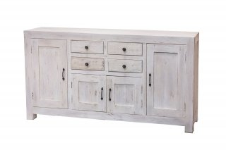 Art. B469 di Novità Home è interamente realizzata in legno di acacia decapato bianco; è dotata di quattro piccoli cassetti, due sportelli e due grandi ante. Misura L 180 x P 45 x H 95 cm. Prezzo 947,50 euro. www.novitahome.it Art. B469 di Novità Home è interamente realizzata in legno di acacia decapato bianco; è dotata di quattro piccoli cassetti, due sportelli e due grandi ante. Misura L 180 x P 45 x H 95 cm. Prezzo 947,50 euro. www.novitahome.it