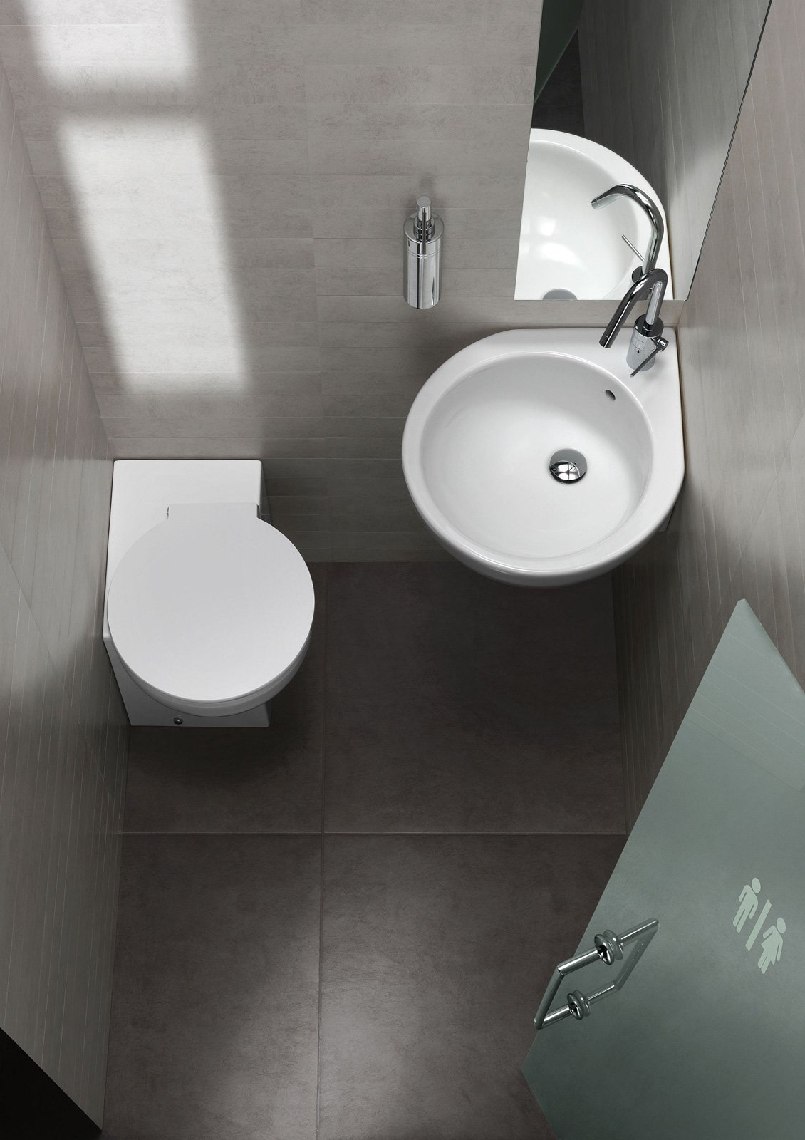 Water Con Bidet Incorporato Ideal Standard.Salvaspazio Per Il Bagno Water E Bidet Piccoli Cose Di Casa