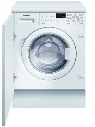 La lavatrice della serie mod. WI14S441EU iQ700 di Siemens da incasso, è a scomparsa totale con oblò grande 30 cm di diametro con apertura a 130°. In classe A+, ottimizza la quantità d’acqua in funzione del carico introdotto e ha programma di lavaggio da 15’. Misura L 59,6 x P 57,4 x H 81,8 cm. Prezzo da rivenditore. www.siemens.it La lavatrice della serie mod. WI14S441EU iQ700 di Siemens da incasso, è a scomparsa totale con oblò grande 30 cm di diametro con apertura a 130°. In classe A+, ottimizza la quantità d’acqua in funzione del carico introdotto e ha programma di lavaggio da 15’. Misura L 59,6 x P 57,4 x H 81,8 cm. Prezzo da rivenditore. www.siemens.it