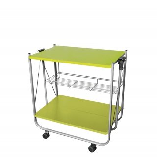 Salvaspazio di Maiuguali ha la struttura in metallo e i piani in Mdf verde acido; è pieghevole per poterlo riporre facilmente quando non serve. Misura L 69 x P 40 x H 68 cm. Prezzo 114 euro. www.maiuguali.it Salvaspazio di Maiuguali ha la struttura in metallo e i piani in Mdf verde acido; è pieghevole per poterlo riporre facilmente quando non serve. Misura L 69 x P 40 x H 68 cm. Prezzo 114 euro. www.maiuguali.it