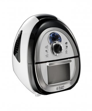Multi-funzionale perchè adatto a friggere senza olio, arrostire, cuocere e grigliare, Purifry Multi di Russell Hobbs ha capacità di 3 litri (1,2 kg, timer di 60 minuti con spegnimento automatico e sportello con finestra per visionare la cottura. Prezzo 199 euro. www.russellhobbs.it Multi-funzionale perchè adatto a friggere senza olio, arrostire, cuocere e grigliare, Purifry Multi di Russell Hobbs ha capacità di 3 litri (1,2 kg, timer di 60 minuti con spegnimento automatico e sportello con finestra per visionare la cottura. Prezzo 199 euro. www.russellhobbs.it