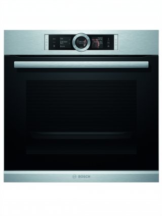 Il forno da incasso combinato a vapore della Serie 8 mod. HSG636ES1 di Bosch ha cavità di 71 litri e 12 funzioni di cottura tra cui anche lo scongelamento. Ha impostazione completamente automatica di temperatura e tempo per risultati perfetti di cottura e è dotato di sensore che misura permanentemente il grado di umidità delle pietanze e regola automaticamente il processo di cottura. Misura L 58,5 x P 54,8 x H 59,5 cm. Prezzo da rivenditore. www.bosch.it Il forno da incasso combinato a vapore della Serie 8 mod. HSG636ES1 di Bosch ha cavità di 71 litri e 12 funzioni di cottura tra cui anche lo scongelamento. Ha impostazione completamente automatica di temperatura e tempo per risultati perfetti di cottura e è dotato di sensore che misura permanentemente il grado di umidità delle pietanze e regola automaticamente il processo di cottura. Misura L 58,5 x P 54,8 x H 59,5 cm. Prezzo da rivenditore. www.bosch.it