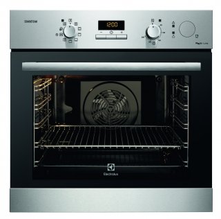 Il forno a vapore ROB 6440 AOX della Linea Quadro di Electrolux ha un vano molto capiente da 74 litri e 9 funzioni di cui una combinata a vapore. E’ largo 60 cm. Prezzo da rivenditore. www.electrolux.it Il forno a vapore ROB 6440 AOX della Linea Quadro di Electrolux ha un vano molto capiente da 74 litri e 9 funzioni di cui una combinata a vapore. E’ largo 60 cm. Prezzo da rivenditore. www.electrolux.it