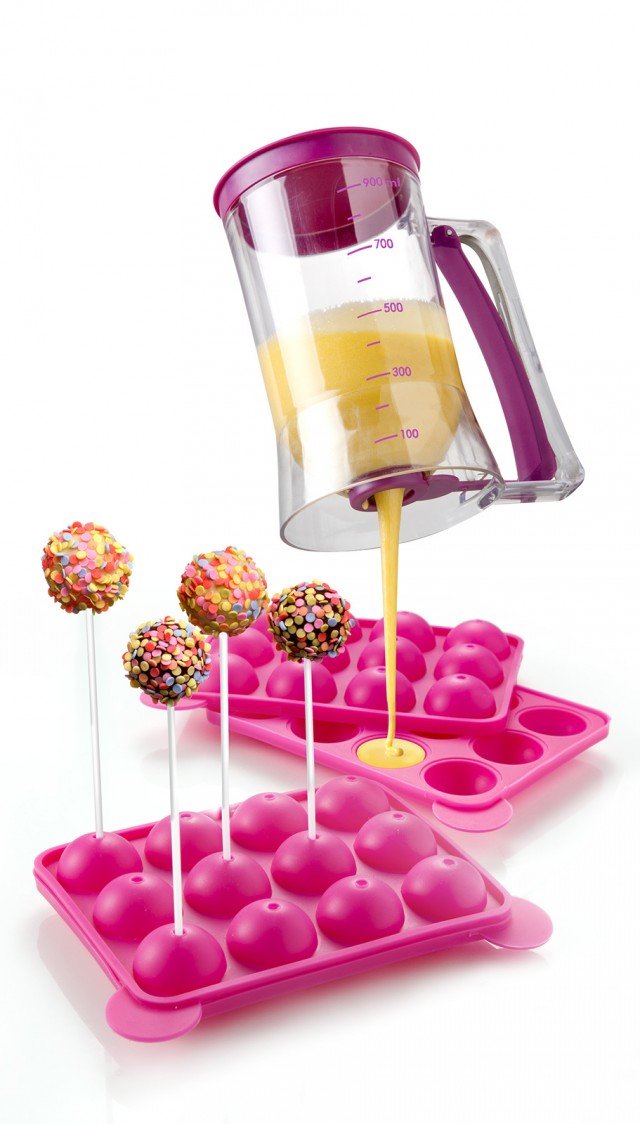 stampo in silicone per 12 pop cakes di Brandani stampo in silicone per 12 pop cakes di Brandani