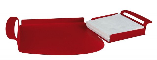 8. Il vassoio Colazione di Arti e Mestieri è interamente realizzato in metallo tagliato, sagomato e laccato rosso con tecniche artigianali; è dotato di un comodo porta salviette incorporato. Misura L 49 x P 35 x H 5 cm. Prezzo 44 euro. www.artiemestieri.it 8. Il vassoio Colazione di Arti e Mestieri è interamente realizzato in metallo tagliato, sagomato e laccato rosso con tecniche artigianali; è dotato di un comodo porta salviette incorporato. Misura L 49 x P 35 x H 5 cm. Prezzo 44 euro. www.artiemestieri.it