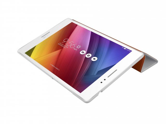 Il tablet ASUS ZenPad S8 (Z580CA) ha un design accattivante ispirato al tema Zen. Ha uno spessore di appena 6,6 mm e un peso di soli 298 grammi, che lo rendono perfetto per essere comodamente utilizzato ovunque. Lo schermo di tipo IPS presenta una risoluzione 2K/QXGA (1536x 2048), offre angoli di visualizzazione fino a 178 gradi e una densità di pixel di 324ppi. Il tablet è dotato di sistema operativo Android 5.0 Lollipop, affiancato dalla nuovissima interfaccia utente ASUS ZenUI. Prezzo 269,00 euro. www.asus.com Il tablet ASUS ZenPad S8 (Z580CA) ha un design accattivante ispirato al tema Zen. Ha uno spessore di appena 6,6 mm e un peso di soli 298 grammi, che lo rendono perfetto per essere comodamente utilizzato ovunque. Lo schermo di tipo IPS presenta una risoluzione 2K/QXGA (1536x 2048), offre angoli di visualizzazione fino a 178 gradi e una densità di pixel di 324ppi. Il tablet è dotato di sistema operativo Android 5.0 Lollipop, affiancato dalla nuovissima interfaccia utente ASUS ZenUI. Prezzo 269,00 euro. www.asus.com