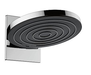 L’attacco a parete permette
di orientare l’inclinazione
di Pulsify S 260 di Hansgrohe
(www.hansgrohe.it), che ha ugelli
in silicone a cerchi. Due i getti: PowderRain delicato, e Intense.
Ha portata max di 11,3 litri/minuto,
Ø di 26 cm. Cromato, laccato bianco o nero, costa da 547,60 euro + Iva. L’attacco a parete permette
di orientare l’inclinazione
di Pulsify S 260 di Hansgrohe
(www.hansgrohe.it), che ha ugelli
in silicone a cerchi. Due i getti: PowderRain delicato, e Intense.
Ha portata max di 11,3 litri/minuto,
Ø di 26 cm. Cromato, laccato bianco o nero, costa da 547,60 euro + Iva.