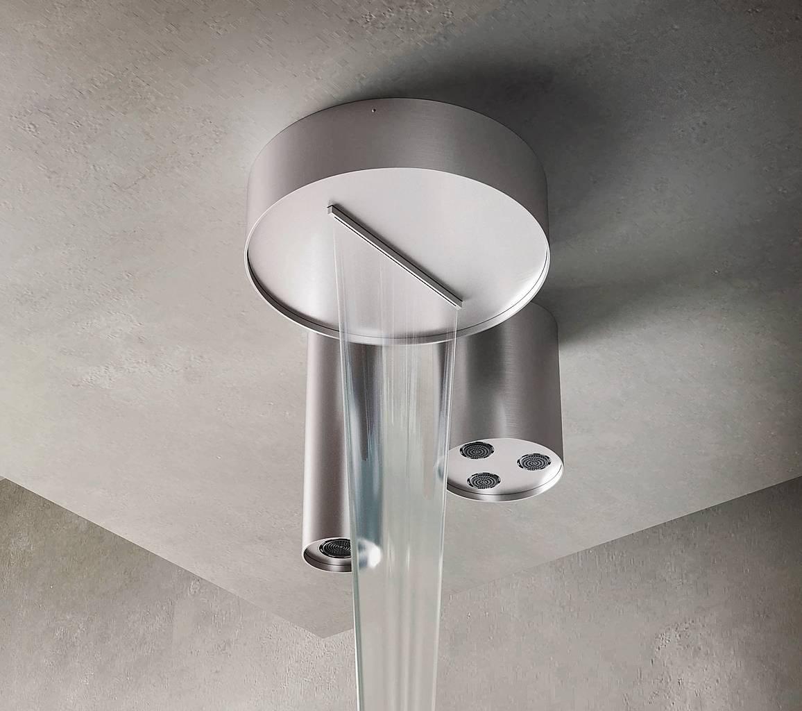 Watertube di Rubinetterie Treemme (www.rubinetterie3m.it) ha tre cilindri per 3 getti normale, pioggia o cascata.
Ha portata di 12 litri/min. Misura L 37 x P 31 x
H 6/13/20 cm. Costa da 1.515 euro + Iva. Watertube di Rubinetterie Treemme (www.rubinetterie3m.it) ha tre cilindri per 3 getti normale, pioggia o cascata.
Ha portata di 12 litri/min. Misura L 37 x P 31 x
H 6/13/20 cm. Costa da 1.515 euro + Iva.