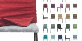 La sedia che cambia rivestimento e aspetto