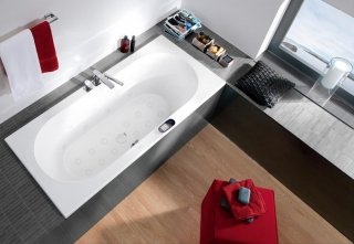 vasca con sistema CombiPool di Villeroy&Boch vasca con sistema CombiPool di Villeroy&Boch