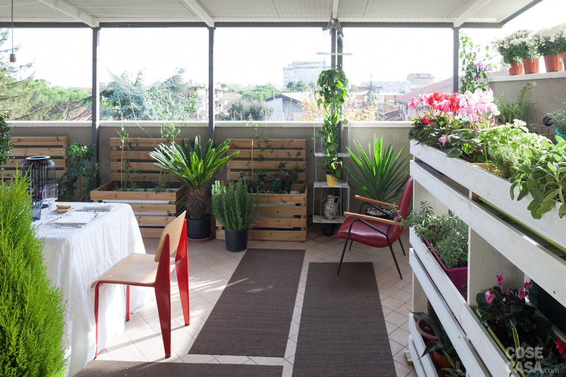 Uno spazio esterno, effetto veranda cose di casa Verande da terrazzo