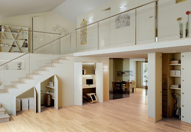 armadio a muro con serie Vani di Sistemi Rasoparete® profili alluminio e ante mdf armadio a muro con serie Vani di Sistemi Rasoparete® profili alluminio e ante mdf