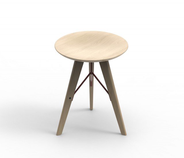 Ivo di Zanotta è il nuovo sgabello interamente realizzato in rovere naturale; è decorato dalla presenza dei tiranti di rinforzo in acciaio verniciato colore bordeaux. Misura ø 38 x H 45 cm. www.zanotta.it Ivo di Zanotta è il nuovo sgabello interamente realizzato in rovere naturale; è decorato dalla presenza dei tiranti di rinforzo in acciaio verniciato colore bordeaux. Misura ø 38 x H 45 cm. www.zanotta.it