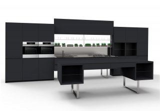 cucina grigia scura Sipario di Aran Cucine cucina grigia scura Sipario di Aran Cucine