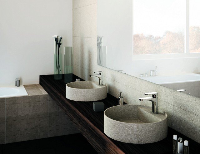 Si contraddistingue per i volumi arrotondati la collezione di rubinetteria monocomando Smile 64 di Fir Italia con Energy Saving. L’aeratore del miscelatore monocomando per lavabo con limitatore riduce la portata a 6 litri consentendo un risparmio idrico del 40%. Ha maniglia ergonomica per una presa agevole. www.fir-italia.it Si contraddistingue per i volumi arrotondati la collezione di rubinetteria monocomando Smile 64 di Fir Italia con Energy Saving. L’aeratore del miscelatore monocomando per lavabo con limitatore riduce la portata a 6 litri consentendo un risparmio idrico del 40%. Ha maniglia ergonomica per una presa agevole. www.fir-italia.it