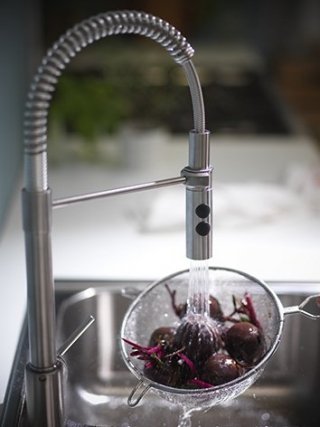 miscelatore Vimmern di Ikea con sistema riduzione acqua miscelatore Vimmern di Ikea con sistema riduzione acqua