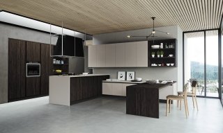 cucina aperta sul living Kalì di Arredo3 cucina aperta sul living Kalì di Arredo3