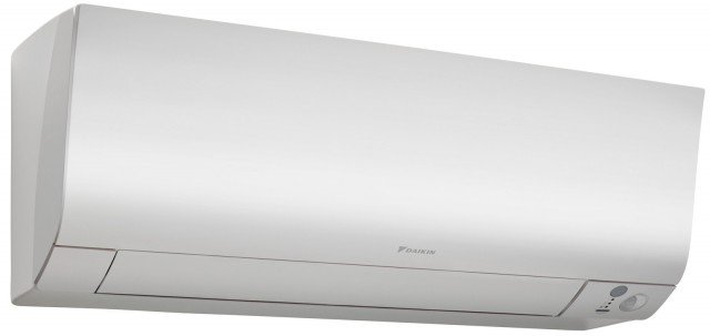 La Serie FTXM di Daikin è disponibile nelle potenze da 2 a 7 kW, che presenta livelli di efficienza elevatissimi in classe A+++. E’ dotata di sistema di purificazione, con tecnologia brevettata Flash StreamerTM che consente di avere una continua pulizia dell’aria nell’ambiente è predisposta per essere gestita da remoto. L’unità interna misura L 81,1 x P 27,2 x H 29,4 cm. Da 2kW, prezzo 1.342 euro. www.daikin.it La Serie FTXM di Daikin è disponibile nelle potenze da 2 a 7 kW, che presenta livelli di efficienza elevatissimi in classe A+++. E’ dotata di sistema di purificazione, con tecnologia brevettata Flash StreamerTM che consente di avere una continua pulizia dell’aria nell’ambiente è predisposta per essere gestita da remoto. L’unità interna misura L 81,1 x P 27,2 x H 29,4 cm. Da 2kW, prezzo 1.342 euro. www.daikin.it
