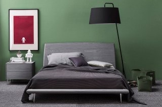 Comodino Boston di Calligaris in legno con due cassetti Comodino Boston di Calligaris in legno con due cassetti