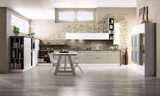 cucina in legno frassino decapé ecru Alice di Arrex Le Cucine cucina in legno frassino decapé ecru Alice di Arrex Le Cucine