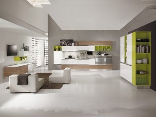 cucina aperta sul living New Meg di Mobilturi cucina aperta sul living New Meg di Mobilturi