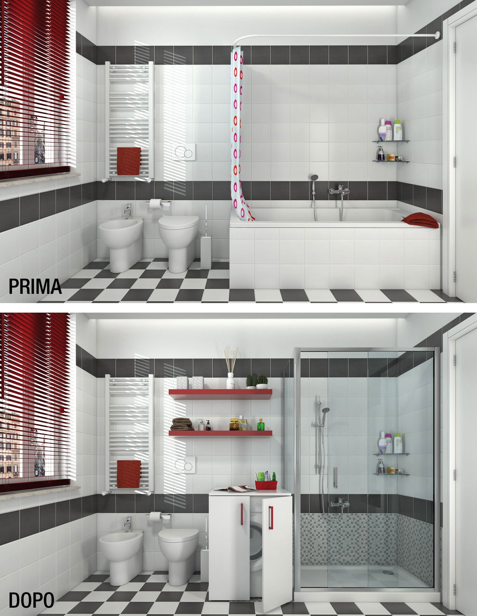 Bagno: trasformare la vasca in doccia cose di casa Trasformare vasca in doccia leroy merlin