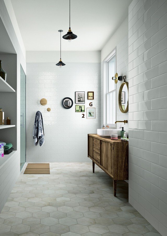 pavimento bagno collezione Clays di Marazzi in gres fine porcellanato colorato in massa pavimento bagno collezione Clays di Marazzi in gres fine porcellanato colorato in massa