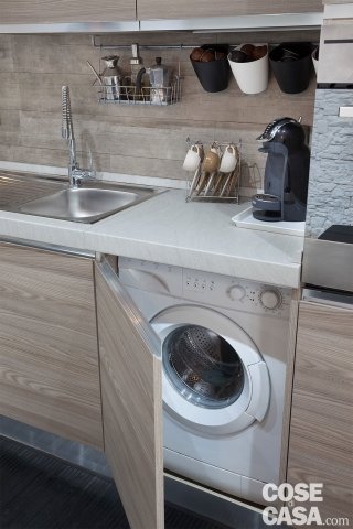 monolocale lavatrice nella cucina monolocale lavatrice nella cucina