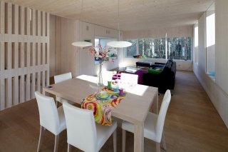 zona pranzo casa attiva in Austria