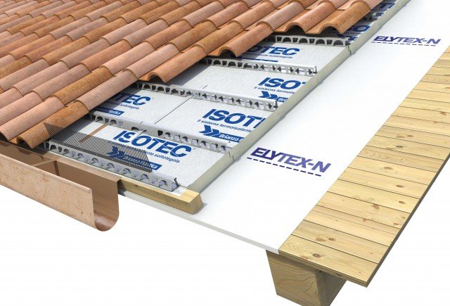 Pannello isolante per tetto ventilato Isotec di Brianza Plastica Pannello isolante per tetto ventilato Isotec di Brianza Plastica