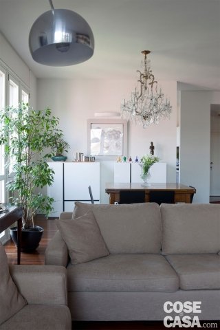 Classico più contemporaneo soggiorno