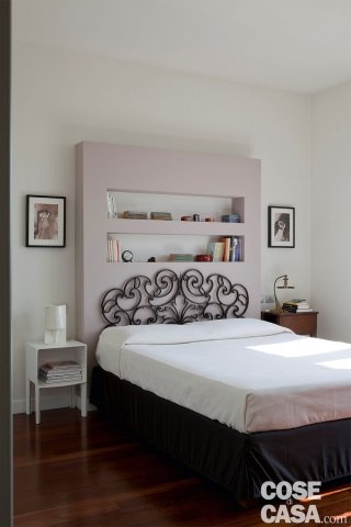 camera con controparete dietro al letto Classico più contemporaneo camera con controparete dietro al letto Classico più contemporaneo