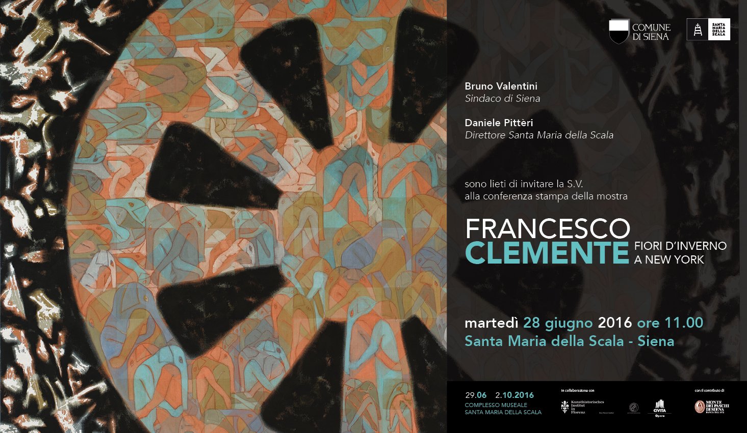 Francesco Clemente. Fiori d’Inverno a New York Francesco Clemente. Fiori d’Inverno a New York