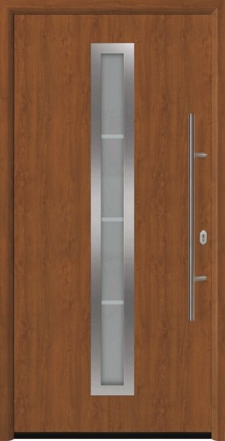 porta d’ingresso in acciaio RenoDoor Plus 2016 di Hörmann con telaio in alluminio e battente in acciaio a taglio termico porta d’ingresso in acciaio RenoDoor Plus 2016 di Hörmann con telaio in alluminio e battente in acciaio a taglio termico