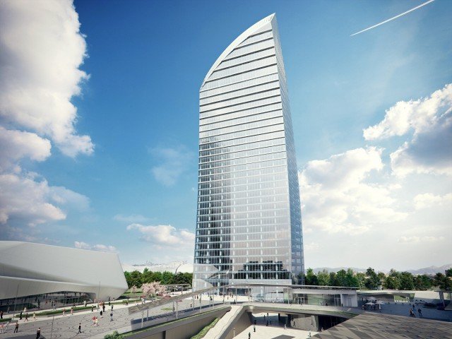 Posata la prima pietra della Torre Libeskind, il grattacielo progettato dall'architetto Daniel Libeskind, che troverà spazio all'interno di Citylife a Milano. Posata la prima pietra della Torre Libeskind, il grattacielo progettato dall'architetto Daniel Libeskind, che troverà spazio all'interno di Citylife a Milano.