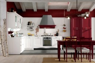 cucina Gretha di Veneta Cucine in legno di yellow pine con finitura spazzolata cucina Gretha di Veneta Cucine in legno di yellow pine con finitura spazzolata