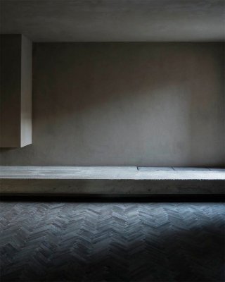 parete decorata con intonaco di finitura Multiterra a base di argilla di Matteo Brioni parete decorata con intonaco di finitura Multiterra a base di argilla di Matteo Brioni