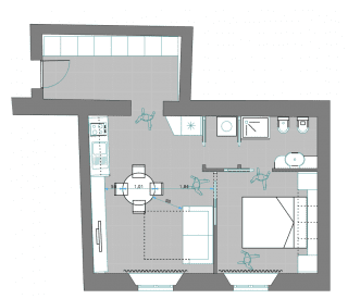 stato di progetto arredato stato di progetto arredato