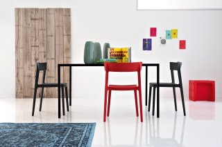 1. Skin di Calligaris ha un design semplice e elegante: è interamente realizzata in polipropilene disponibile in sette varianti di colore. É possibile usarla anche all'esterno ed è impilabile. Misura L 51,5 x P 48 x H 78 cm. Prezzo 92,50 euro. www.calligaris.it 1. Skin di Calligaris ha un design semplice e elegante: è interamente realizzata in polipropilene disponibile in sette varianti di colore. É possibile usarla anche all'esterno ed è impilabile. Misura L 51,5 x P 48 x H 78 cm. Prezzo 92,50 euro. www.calligaris.it
