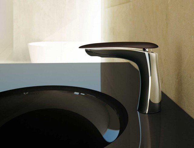 Rubinetto al piano Synergy Cover 94 per lavabo, misura M Rubinetto al piano Synergy Cover 94 per lavabo, misura M