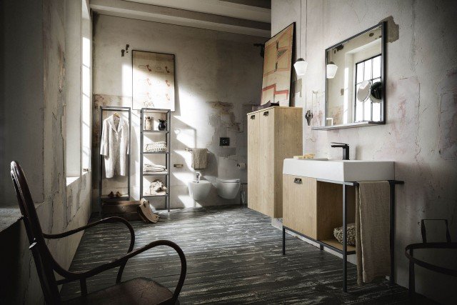 Composizione bagno Urban Play di cerasa essenza natural Composizione bagno Urban Play di cerasa essenza natural