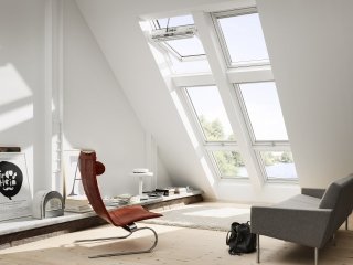 finestra per il risparmio energetico, a bilico, GGU Integra elettrica di Velux con detrazione fiscale 65% finestra per il risparmio energetico, a bilico, GGU Integra elettrica di Velux con detrazione fiscale 65%