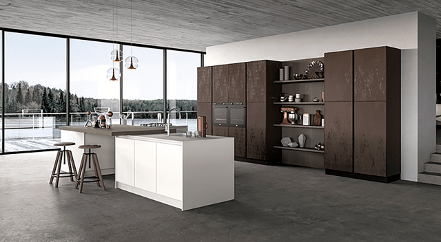 cucina con Boiserie glass di arredo3 cucina con Boiserie glass di arredo3